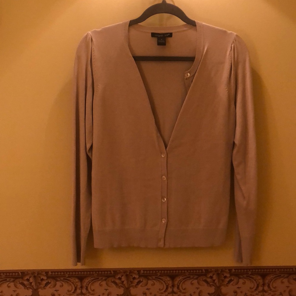 August silk button down c